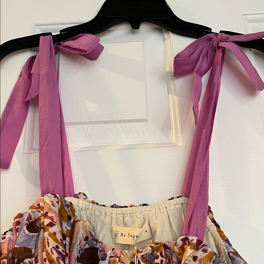 By together  Multicolor Ruffled Top - Picture 2 of 3